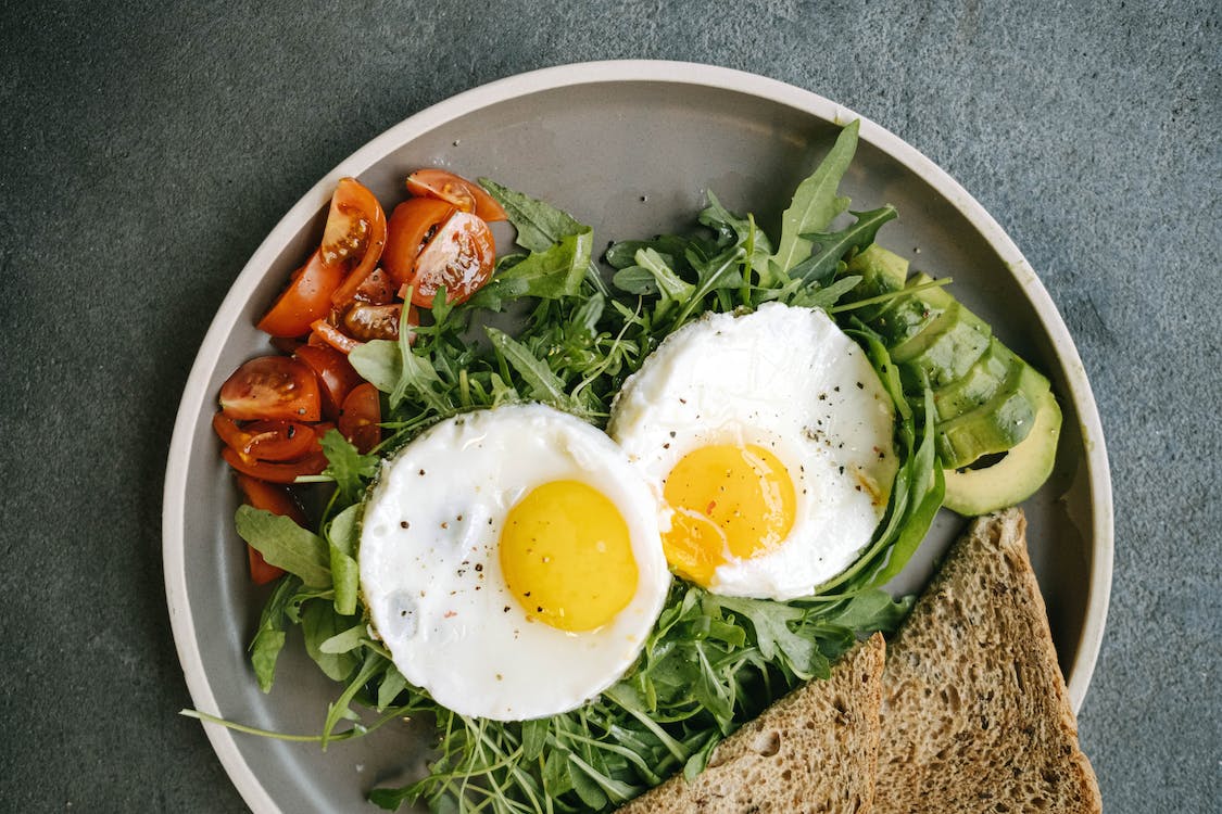 eggs and veggies