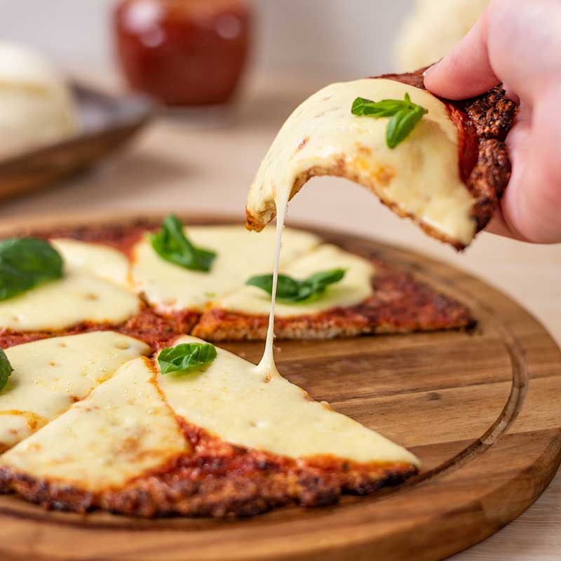 Keto Cauliflower Pizza Crust