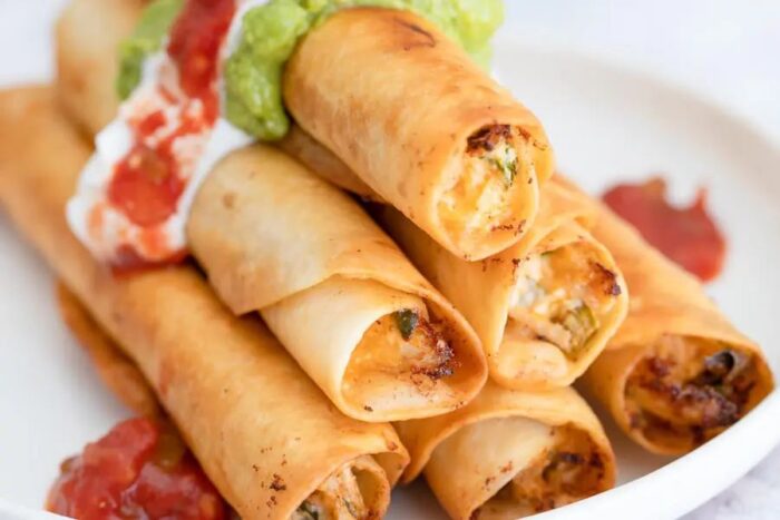 Keto Chicken Taquitos