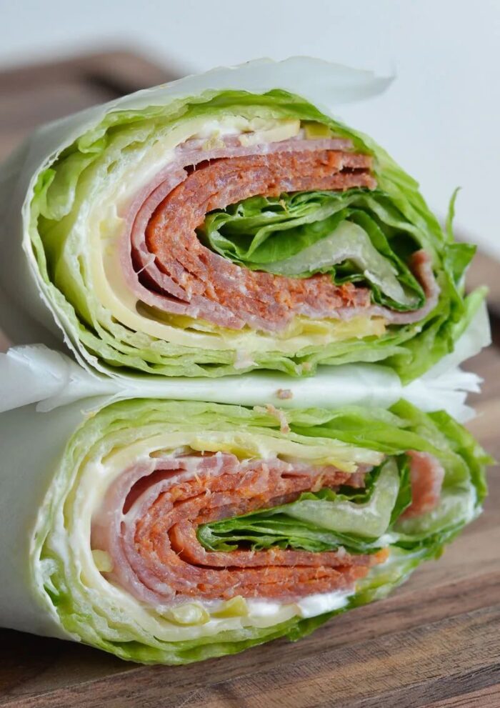 italian keto wrap