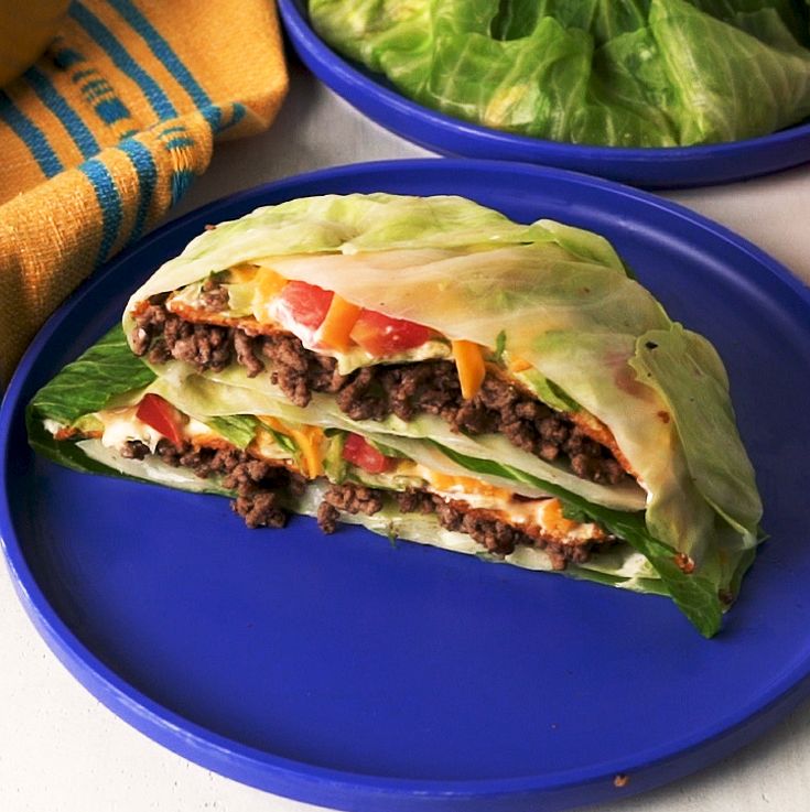 keto crunchwrap lunch