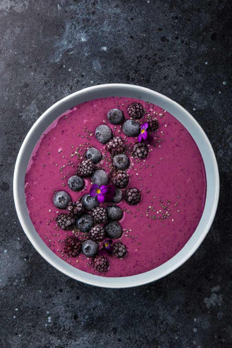 keto smoothie bowl