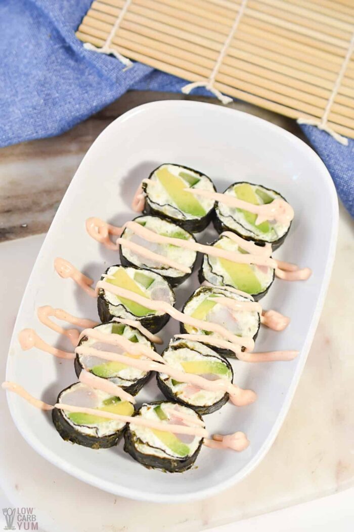 keto sushi shrimp recipe