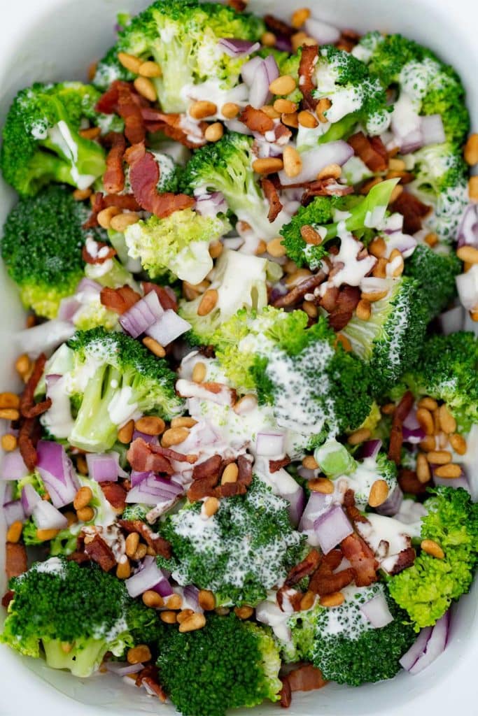 keto broccoli salad recipe